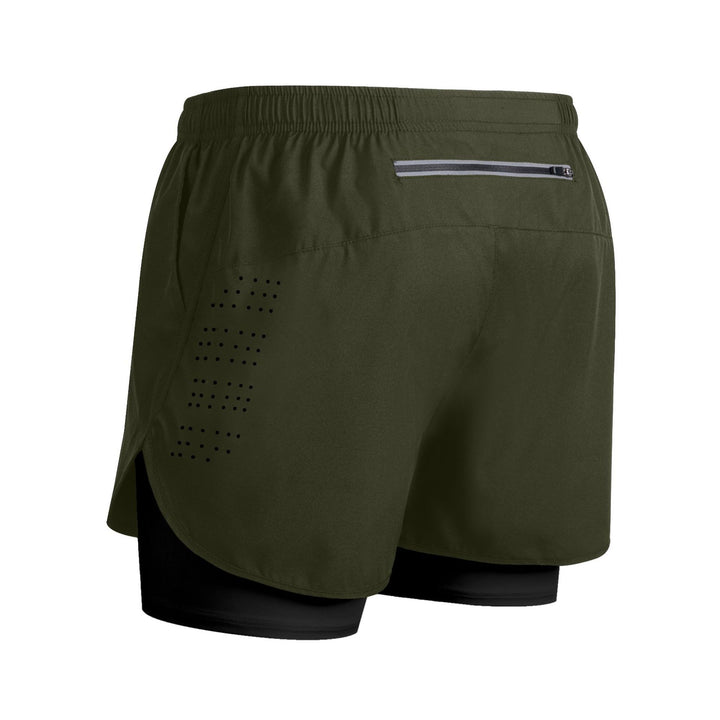 Short de sport Dry fit double couche intérieure - Bjarn