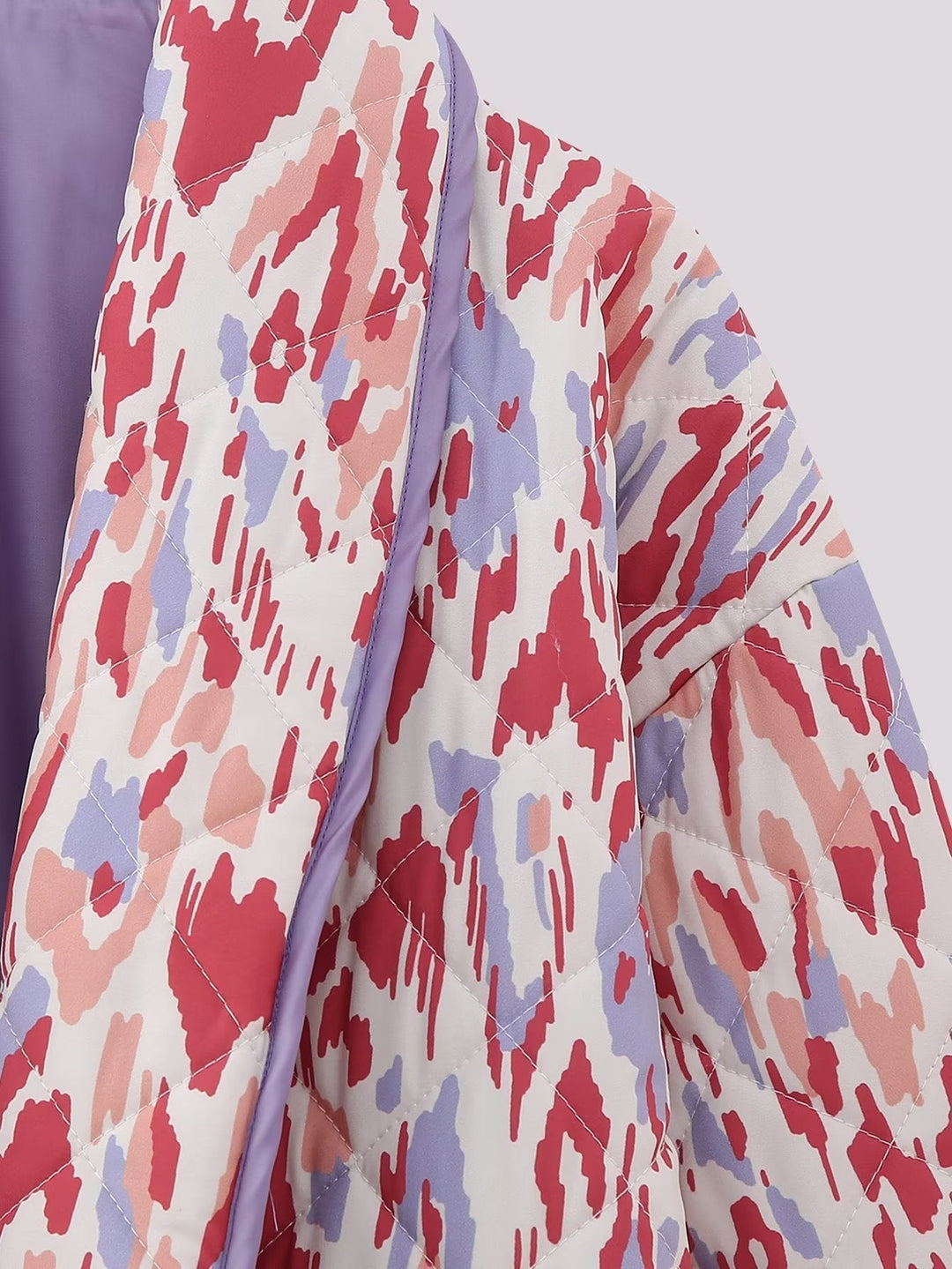 Veste matelassée imprimée pour femmes - Erika