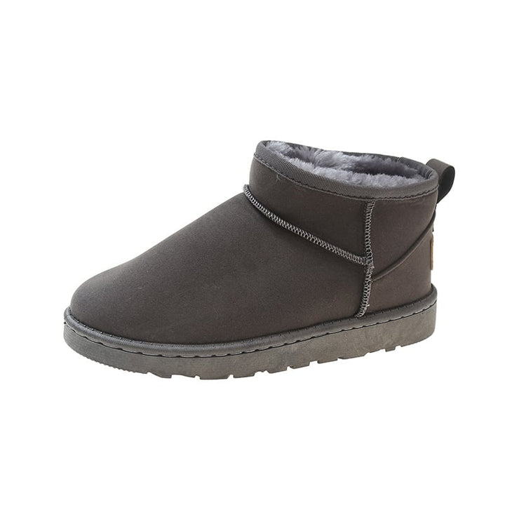 Bottines d'hiver pour femmes en daim avec doublure douce - Mia