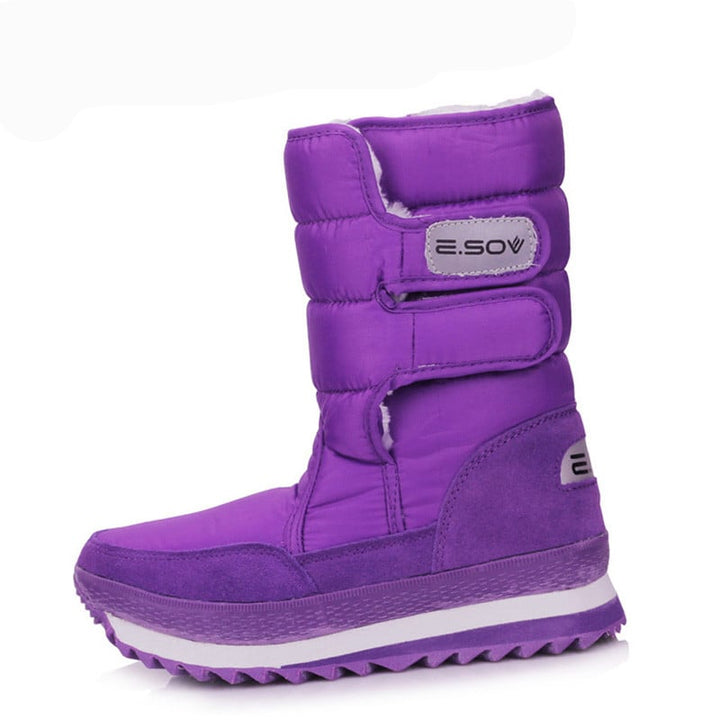 Bottes rembourrées et imperméables pour femmes par temps froid - Evonia