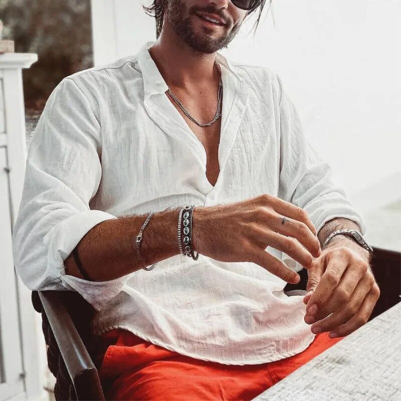 Giorgio Santucci - Chemise en lin