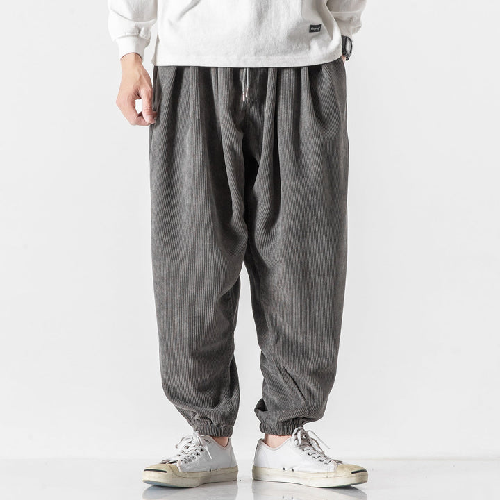 Pantalon large en velours côtelé pour homme - Marcus