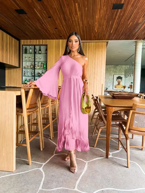 Lucy - Robe à la mode avec franges