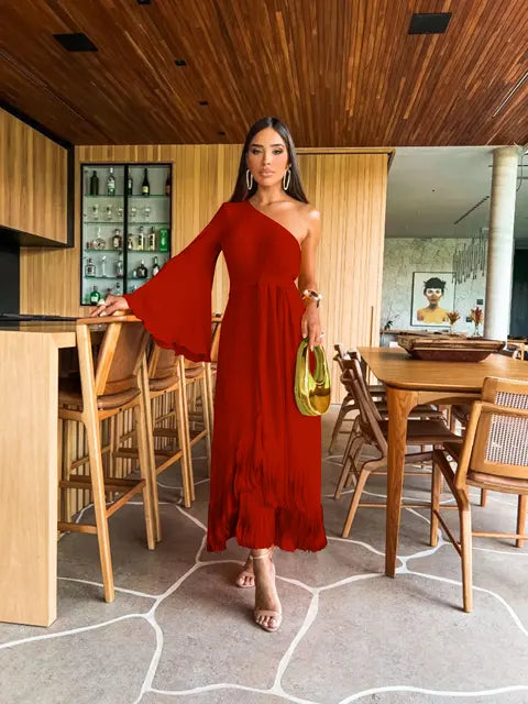 Lucy - Robe à la mode avec franges