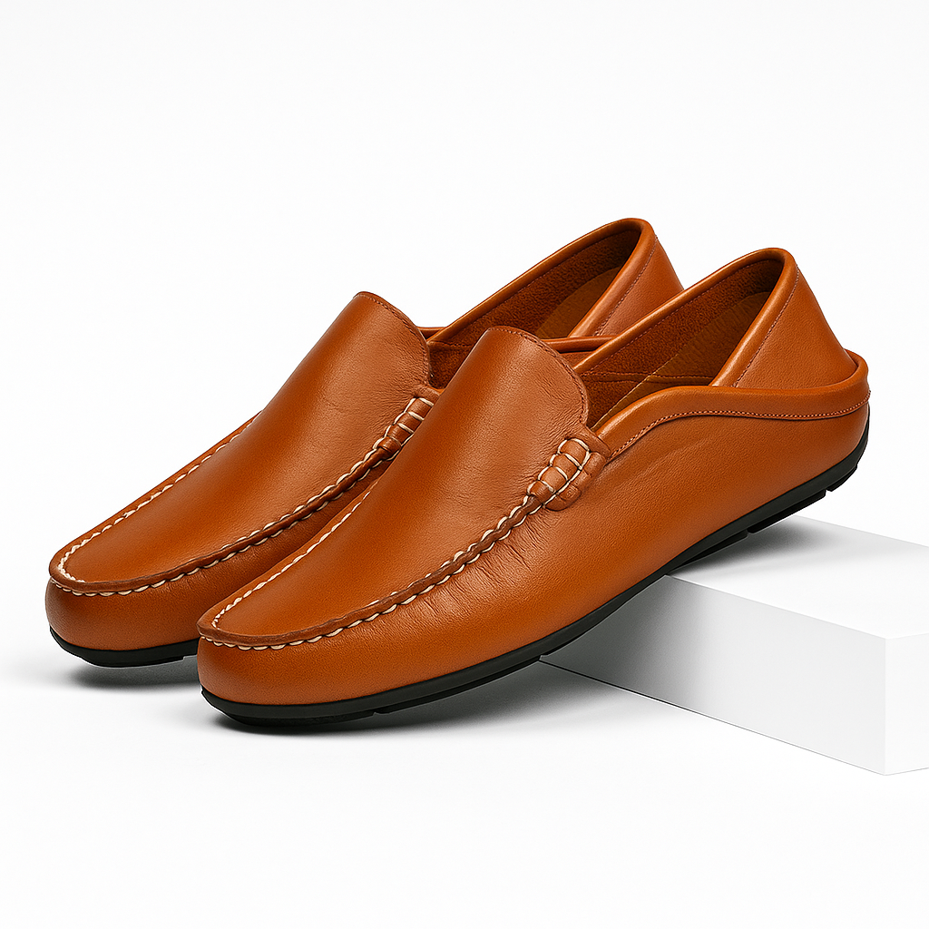 Chaussures à enfiler en cuir végétalien - Mutombo