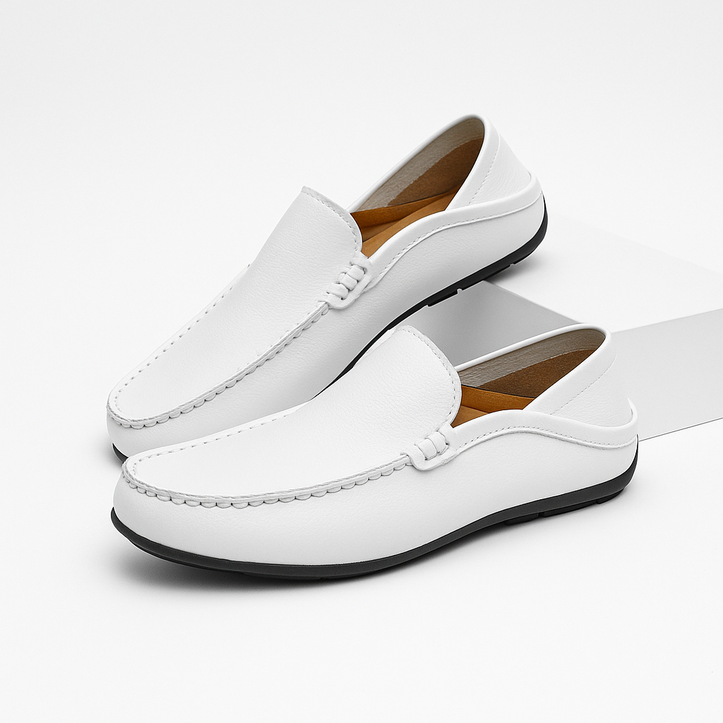 Chaussures à enfiler en cuir végétalien - Mutombo