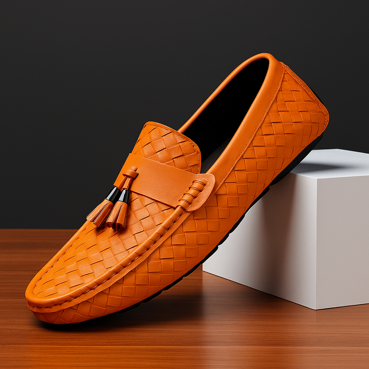 Mocassins en cuir à glands - Davin