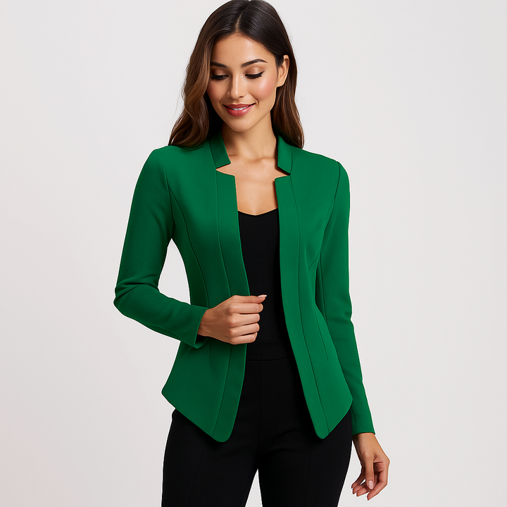 Blazer ajusté classique pour femmes - Aleida