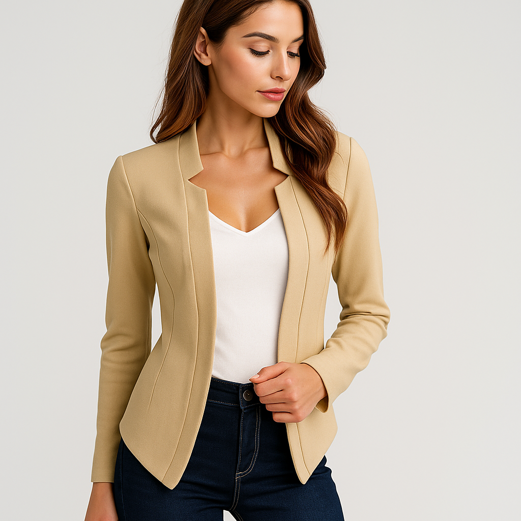 Blazer ajusté classique pour femmes - Aleida