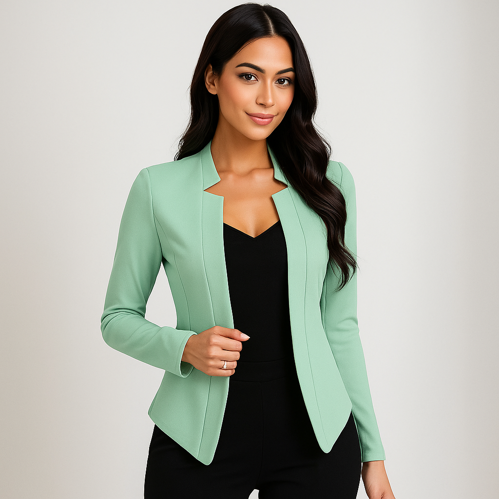 Élégant blazer pour femmes à coupe étroite - Maite