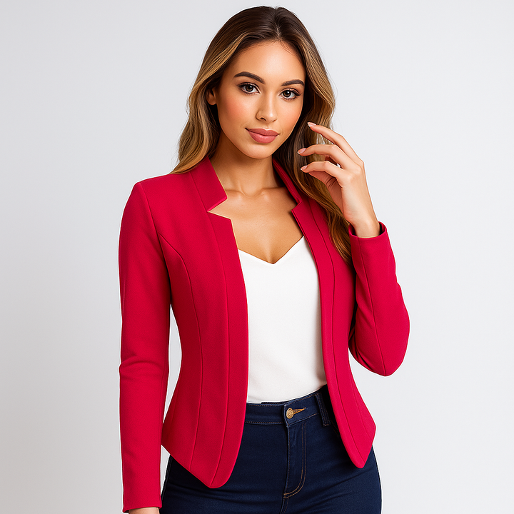 Élégant blazer pour femmes à coupe étroite - Maite