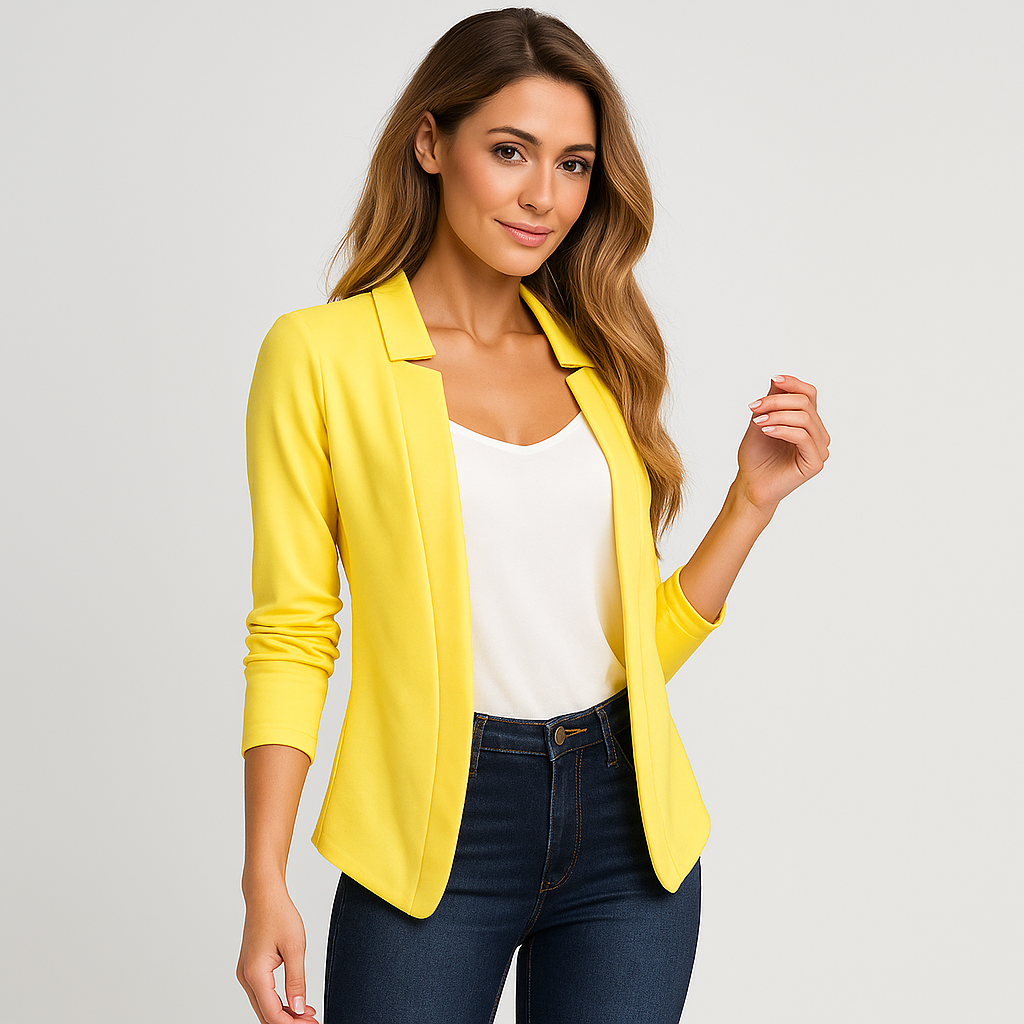 Élégant blazer pour femmes à coupe étroite - Maite