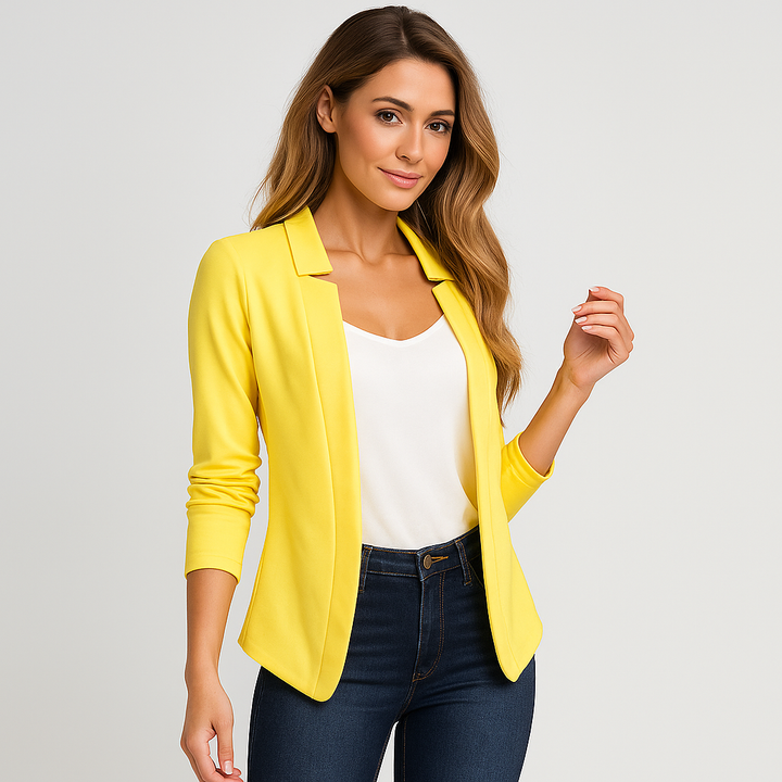 Élégant blazer pour femmes à coupe étroite - Maite