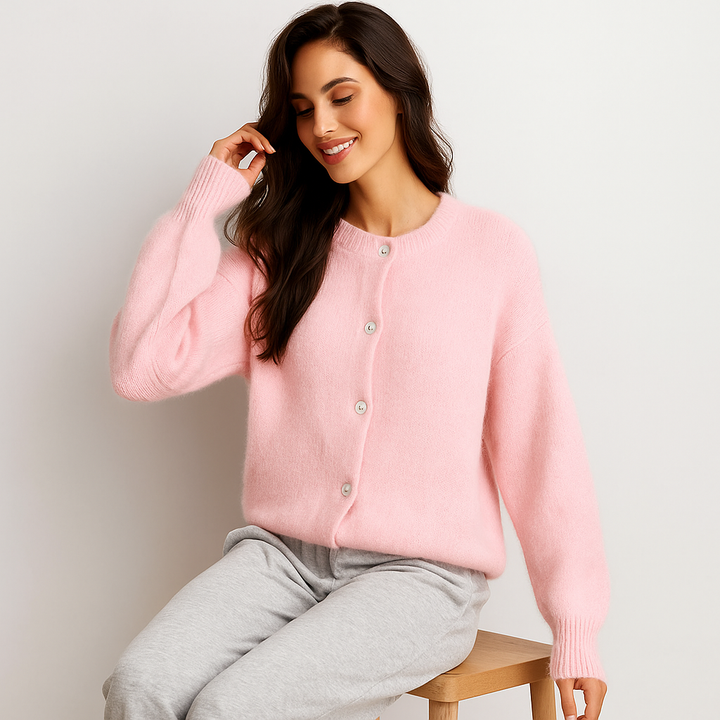 Gilet femme avec boutons sur le devant - Anika
