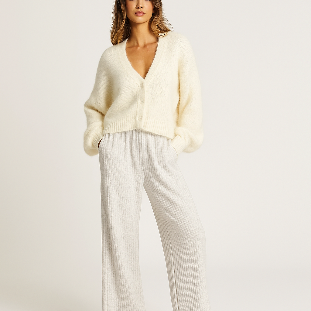 Gilet femme avec boutons sur le devant - Anika