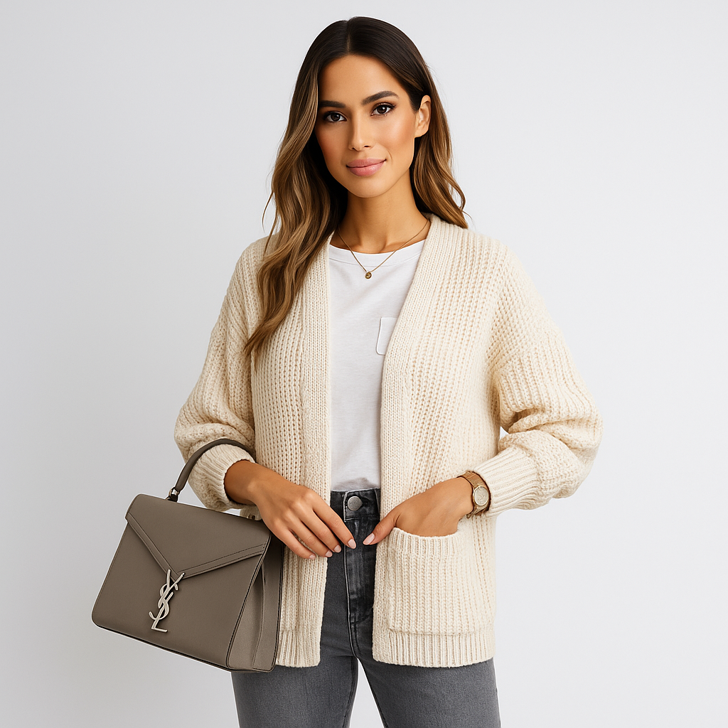 Cardigan à poches pour femmes - Aleid