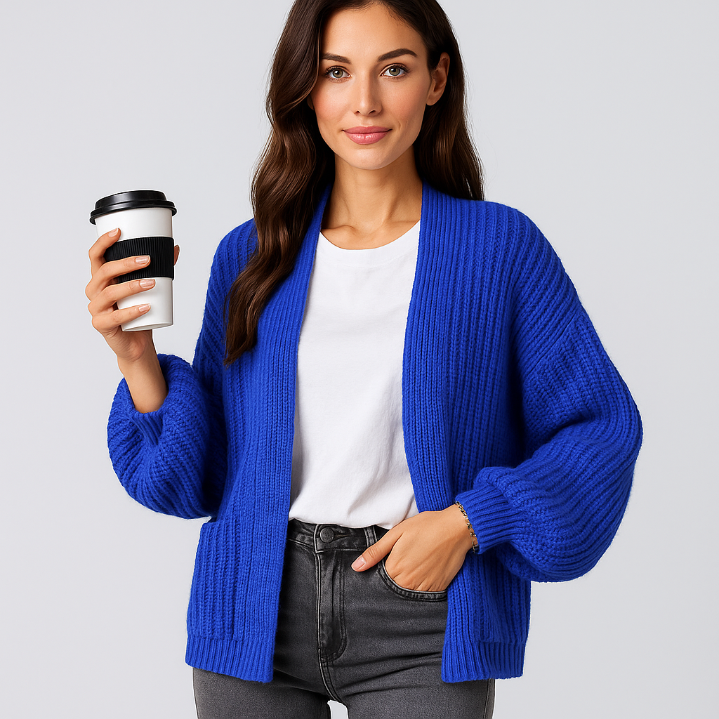 Cardigan à poches pour femmes - Aleid