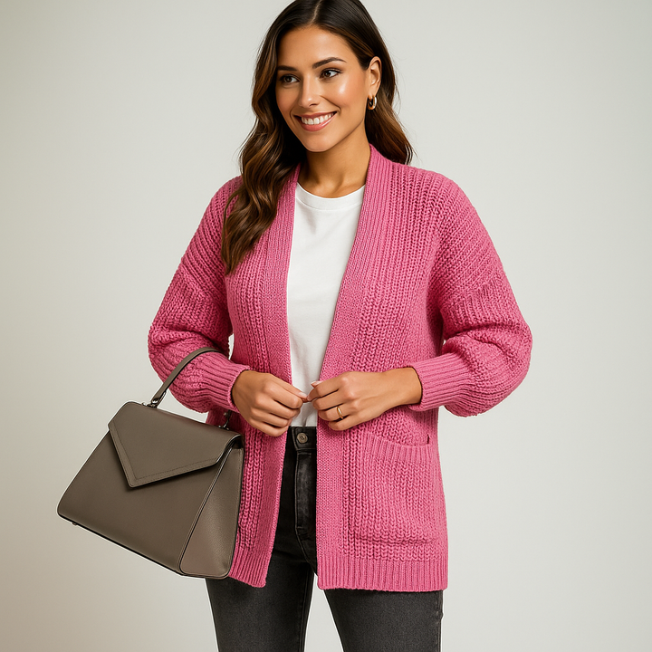Cardigan à poches pour femmes - Aleid