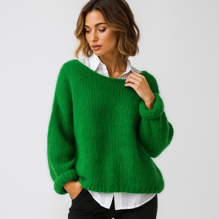 Pull en mohair doux pour femmes - Larissa