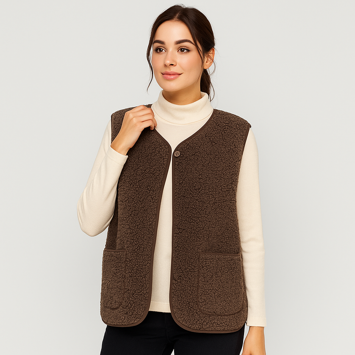 Gilet en laine polaire pour femmes - Aimar