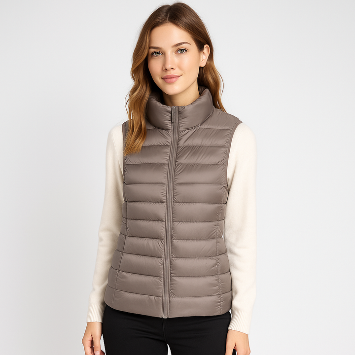 Gilet matelassé léger et élégant pour femme - Thalinne