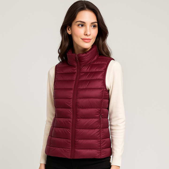 Gilet matelassé léger et élégant pour femme - Thalinne