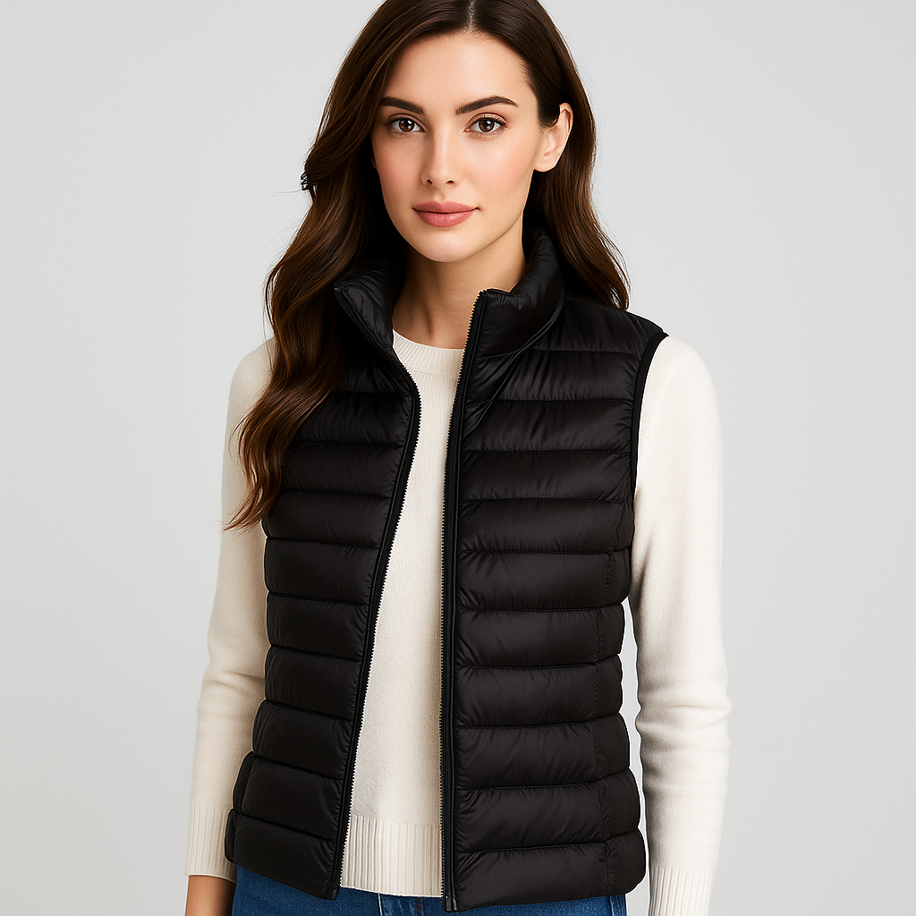 Gilet matelassé léger et élégant pour femme - Thalinne