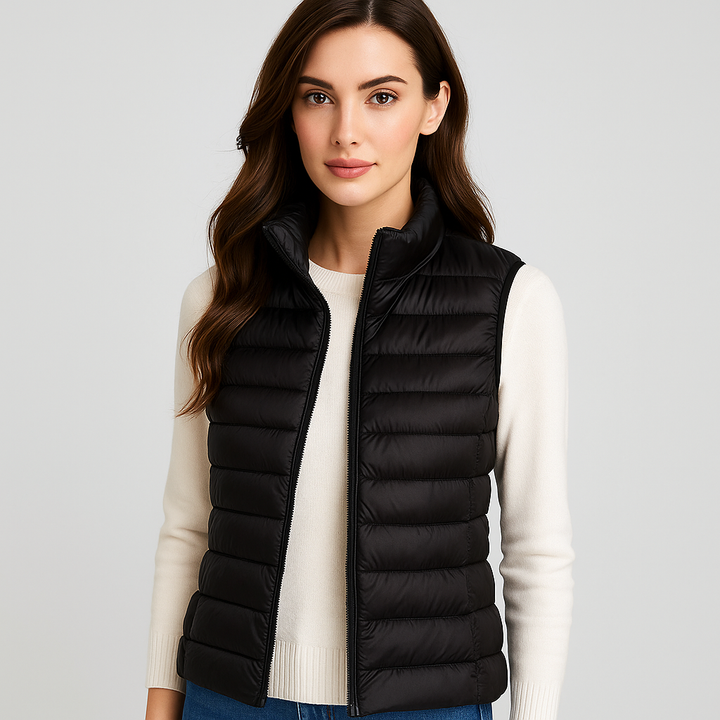 Gilet matelassé léger et élégant pour femme - Thalinne