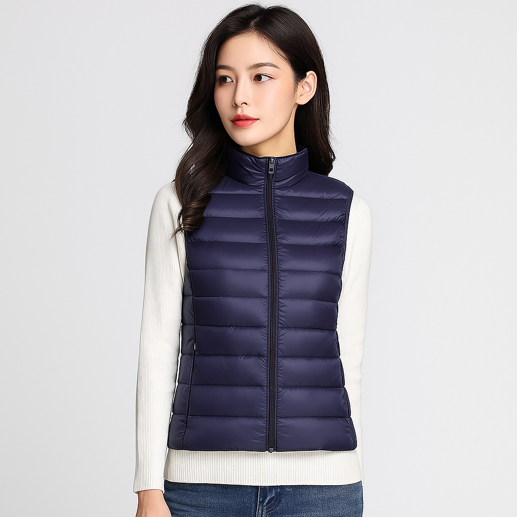 Gilet matelassé léger et élégant pour femme - Thalinne
