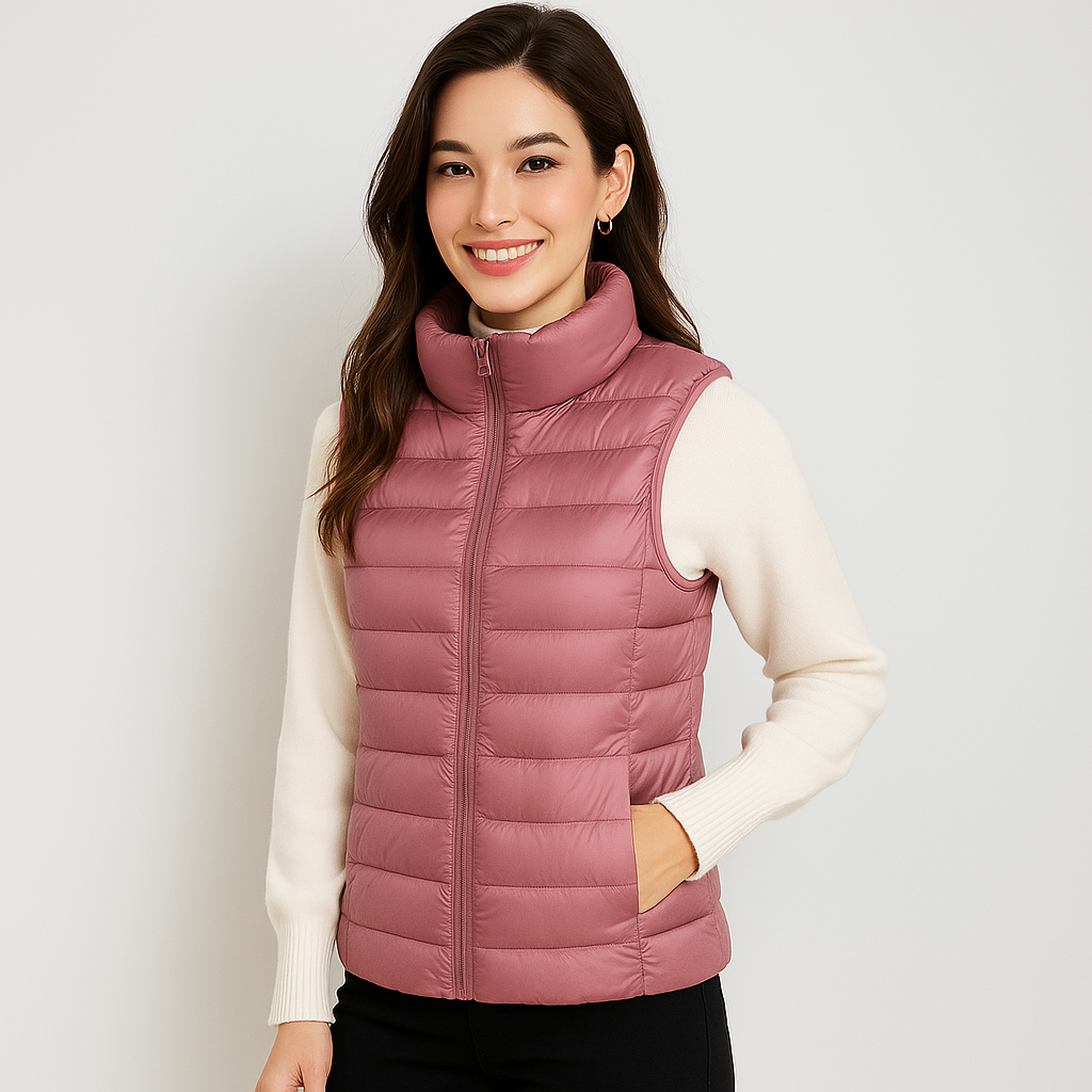 Gilet matelassé léger et élégant pour femme - Thalinne