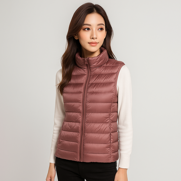 Gilet matelassé léger et élégant pour femme - Thalinne
