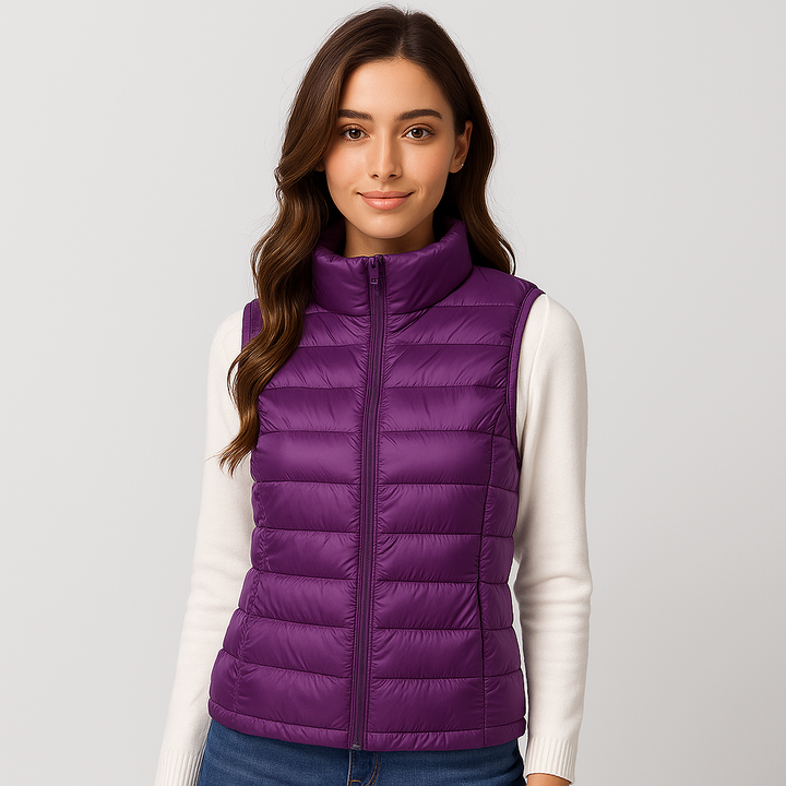 Gilet matelassé léger et élégant pour femme - Thalinne