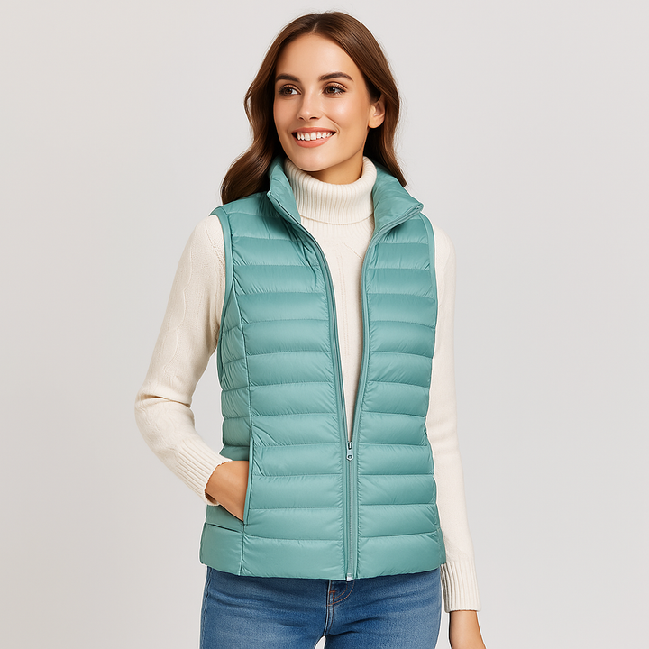 Gilet matelassé léger et élégant pour femme - Thalinne