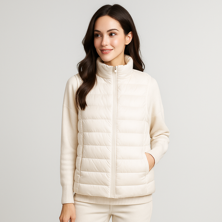 Gilet matelassé léger et élégant pour femme - Thalinne