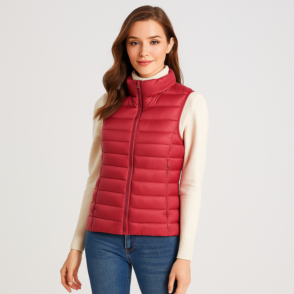 Gilet matelassé léger et élégant pour femme - Thalinne