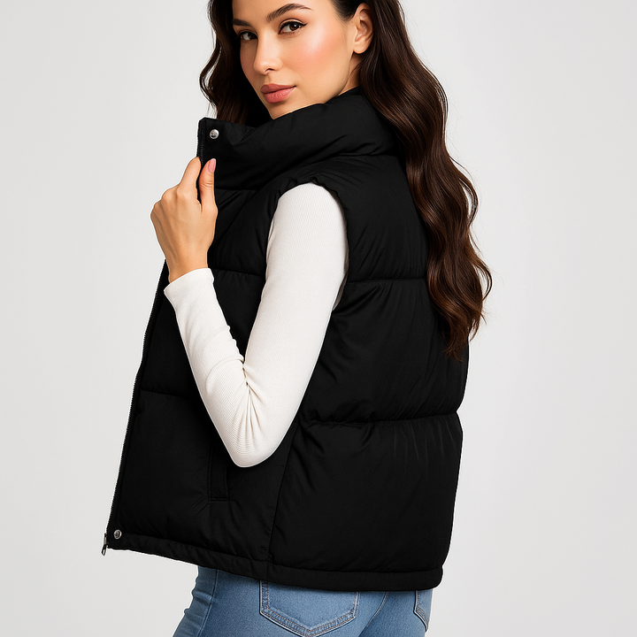 Gilet matelassé décontracté pour femmes - Norenne