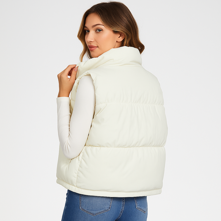Gilet matelassé décontracté pour femmes - Norenne
