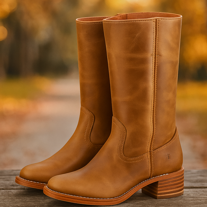 Bottes hautes de style classique pour femmes - Saray