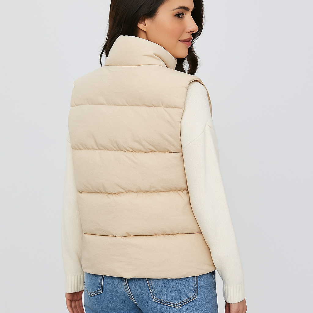 Gilet matelassé urbain moderne pour femme - Esmira