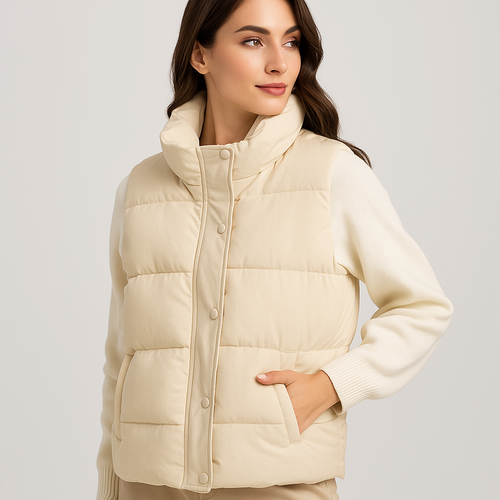 Gilet matelassé urbain moderne pour femme - Esmira
