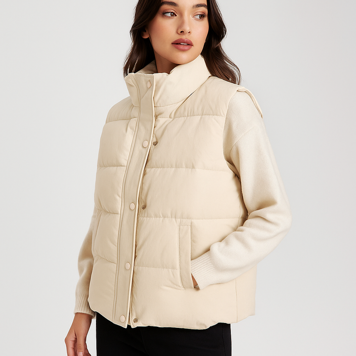Gilet matelassé urbain moderne pour femme - Esmira