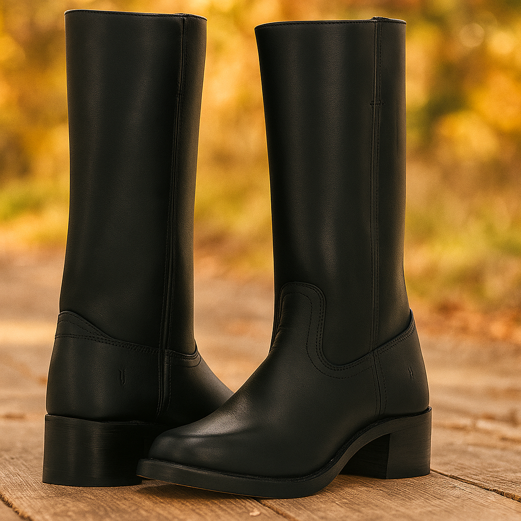 Bottes hautes de style classique pour femmes - Saray