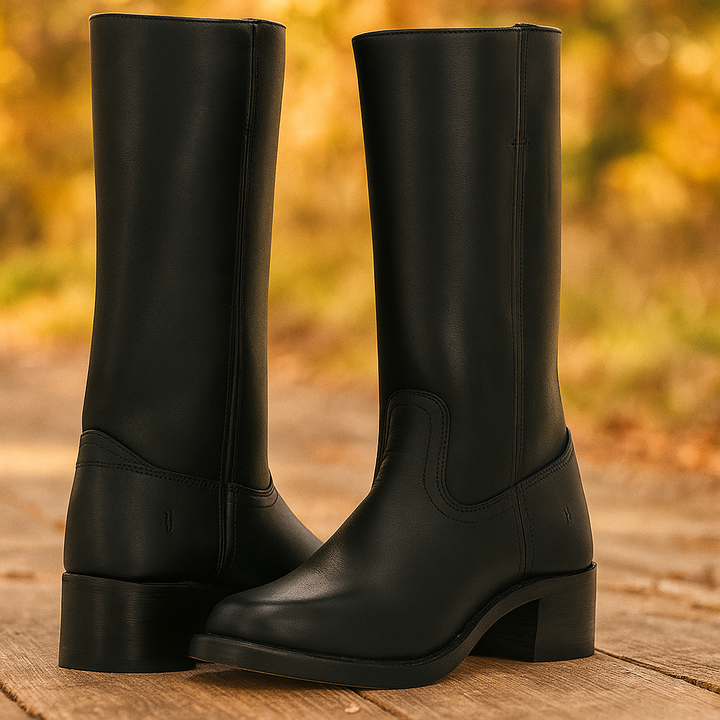 Bottes hautes de style classique pour femmes - Saray