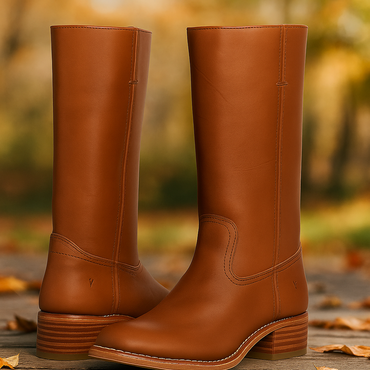 Bottes hautes de style classique pour femmes - Saray