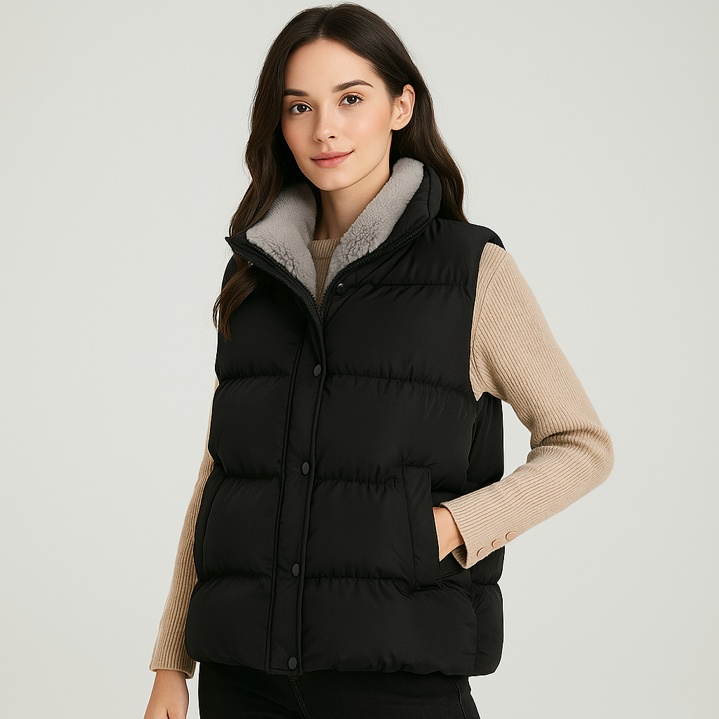 Gilet matelassé urbain moderne pour femme - Esmira