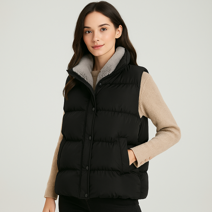 Gilet matelassé urbain moderne pour femme - Esmira