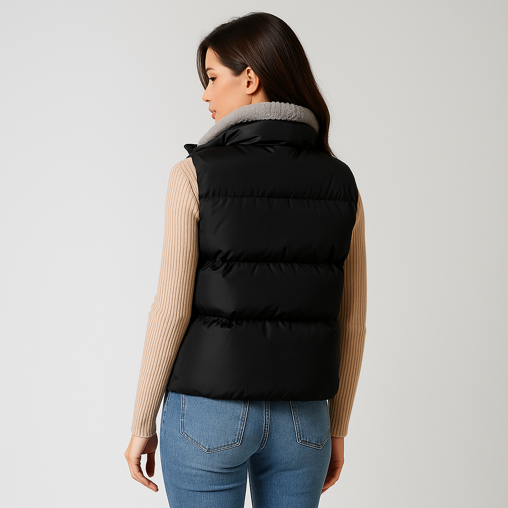 Gilet matelassé urbain moderne pour femme - Esmira