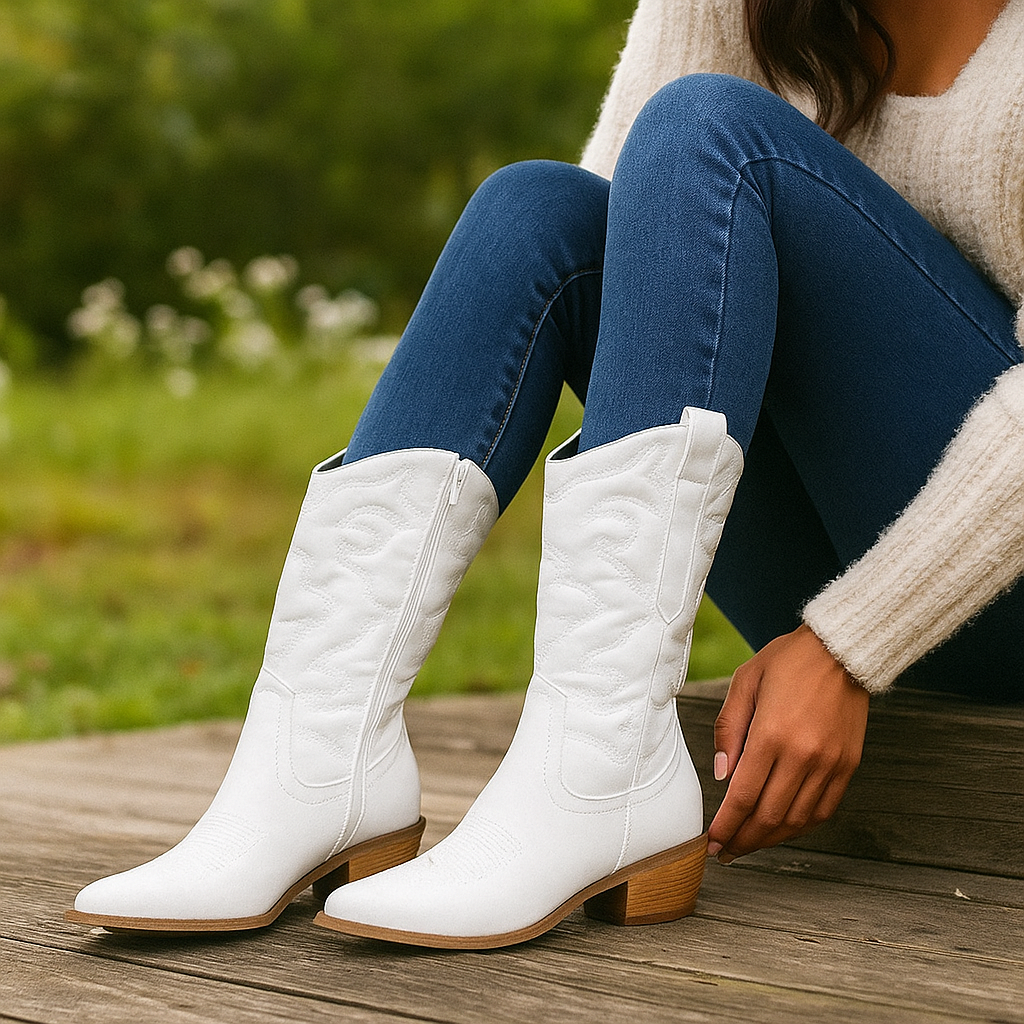 Bottes de cow-boy hautes pour femmes - Valeska