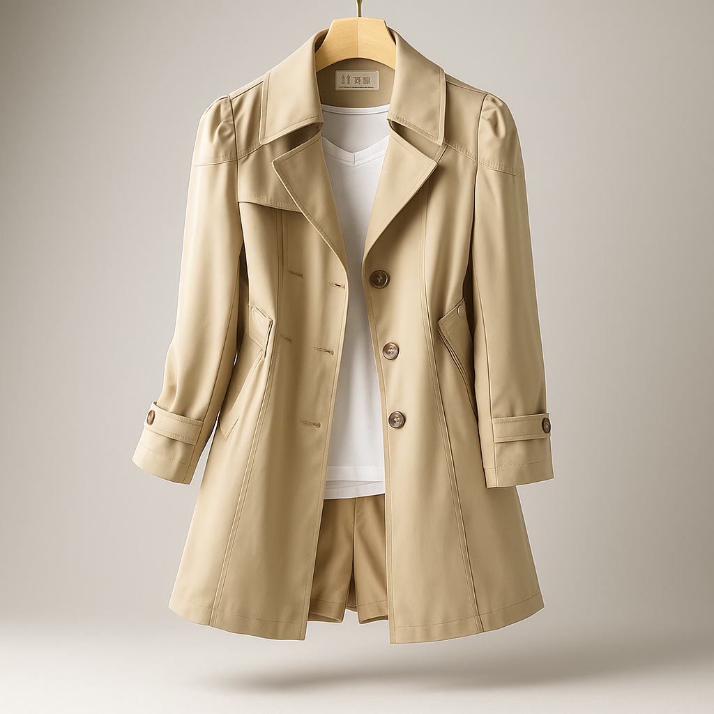 Trench-coat classique pour femmes, coupe élégante - Larissa