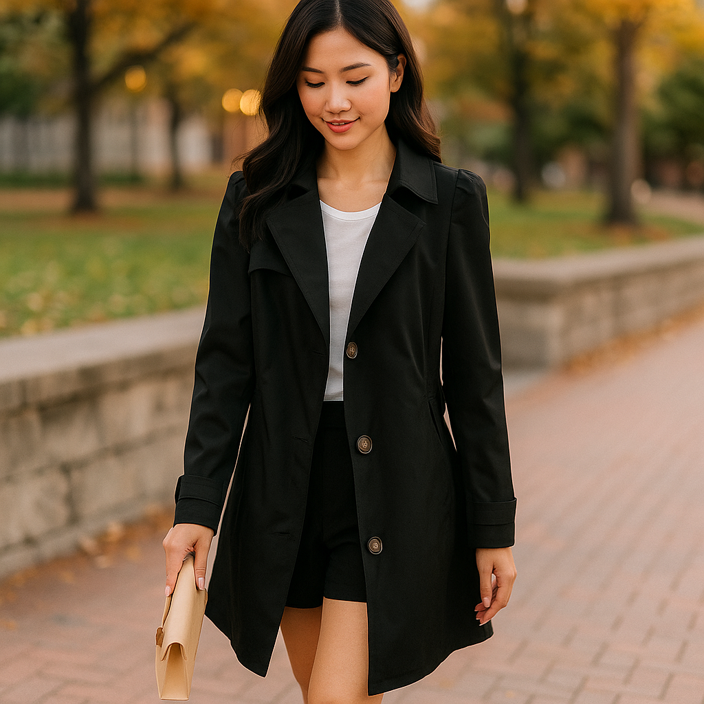 Trench-coat classique pour femmes, coupe élégante - Larissa